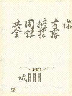 共同拥有你by金银花露