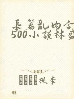 长篇乱肉合集乱500小说林盛封面