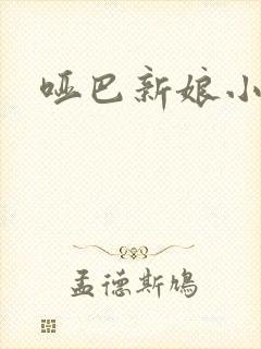 哑巴新娘小说封面