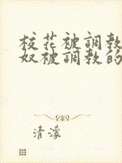 校花被调教成贱奴被调教的小说封面