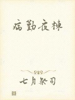 病勤夜栋封面