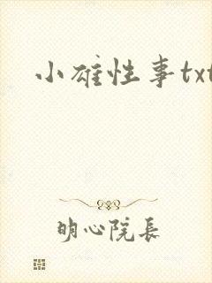 小雄性事txt封面