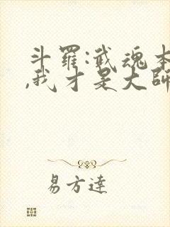 斗罗:武魂本体,我才是大师笔趣阁封面