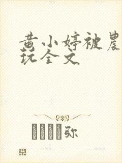 黄小婷被农民工玩全文封面