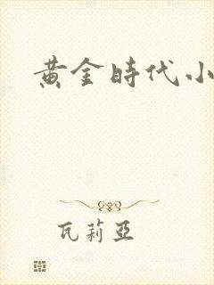 黄金时代小说