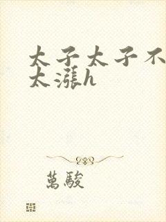 太子太子不要了太涨h