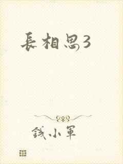 长相思3封面
