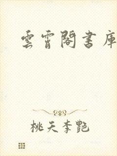 云霄阁书库封面