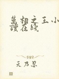 万相之王小说阅读在线