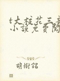 t大校花三部曲小说免费阅读全文