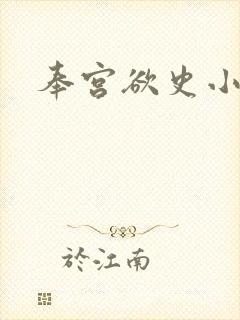 奉宫欲史小说封面