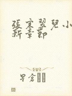 张寒翠儿小说最新章节封面