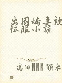 出国娇妻被黑人征服小说