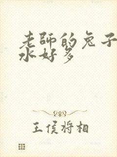 老师的兔子好软水好多