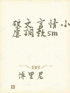 破文言情小说性虐调教sm
