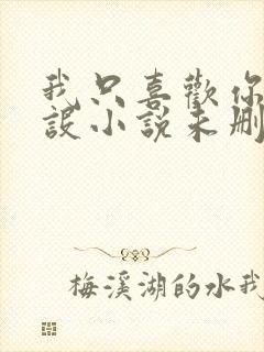 我只喜欢你的人设小说未删减