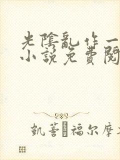 光阴乱作一团的小说免费阅读