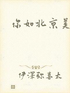 你如北京美丽封面