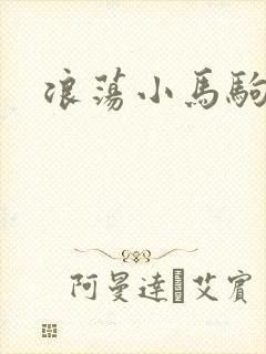 浪荡小马驹