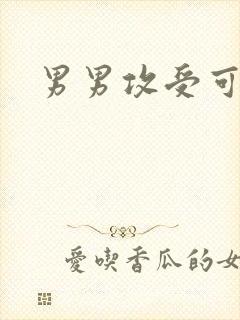 男男攻受可亲