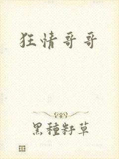 狂情哥哥