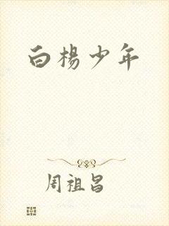 白杨少年