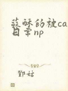 苏酥的被cao日常np