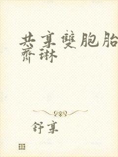 共享双胞胎齐娜齐琳