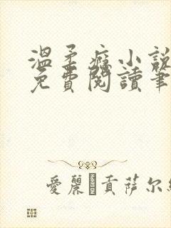 温柔瘾小说全文免费阅读笔趣阁