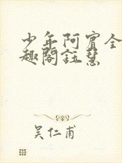 少年阿宾全文笔趣阁钰慧封面