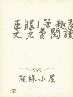 臣服1笔趣阁全文免费阅读无弹窗封面