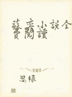 苏奕小说全文免费阅读