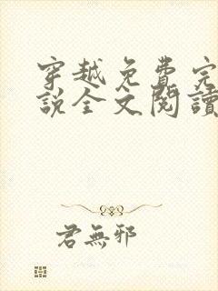 穿越免费完结小说全文阅读全文封面