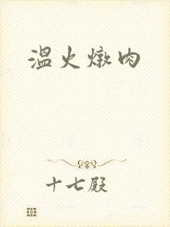 温火炖肉