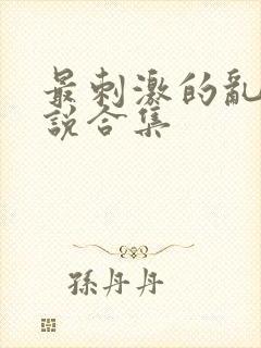 最刺激的乱惀小说合集