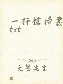 一杆枪扫尽全家txt