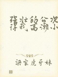 强壮的公次次弄得我高潮小说封面