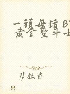 一头母猪 BY 黄金圣斗士封面