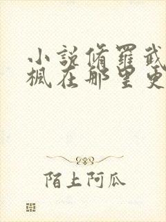 小说修罗武神楚枫在那里更新