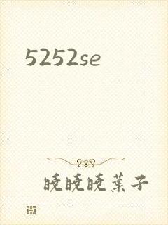 5252se封面