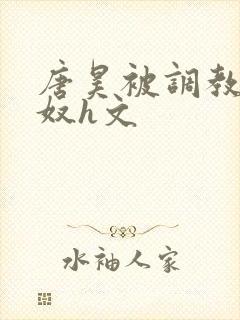 唐昊被调教成肉奴h文