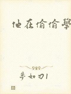 他在偷偷学习啦封面