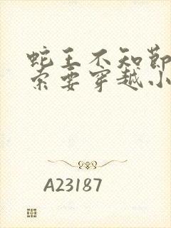 蛇王不知节制地索要穿越小说封面