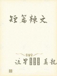 短篇辣文