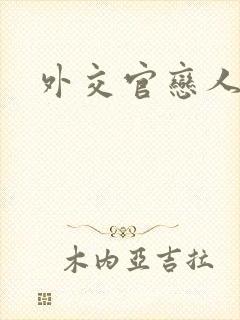 外交官恋人小说