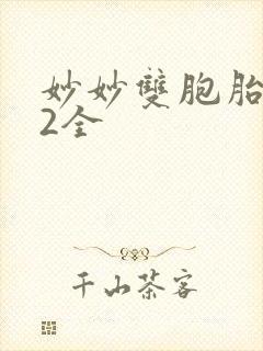 妙妙双胞胎1-2全封面