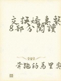 交换娇妻系列48部分阅读