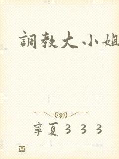 调教大小姐