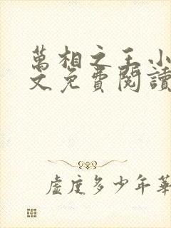 万相之王小说全文免费阅读无弹窗