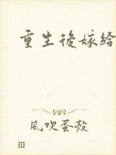 重生后嫁给三叔